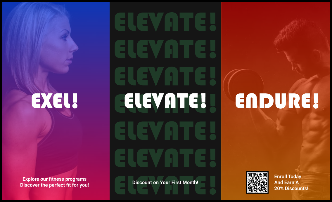 Interactive digital signage for gyms allowing members to access personalized fitness information and schedules.